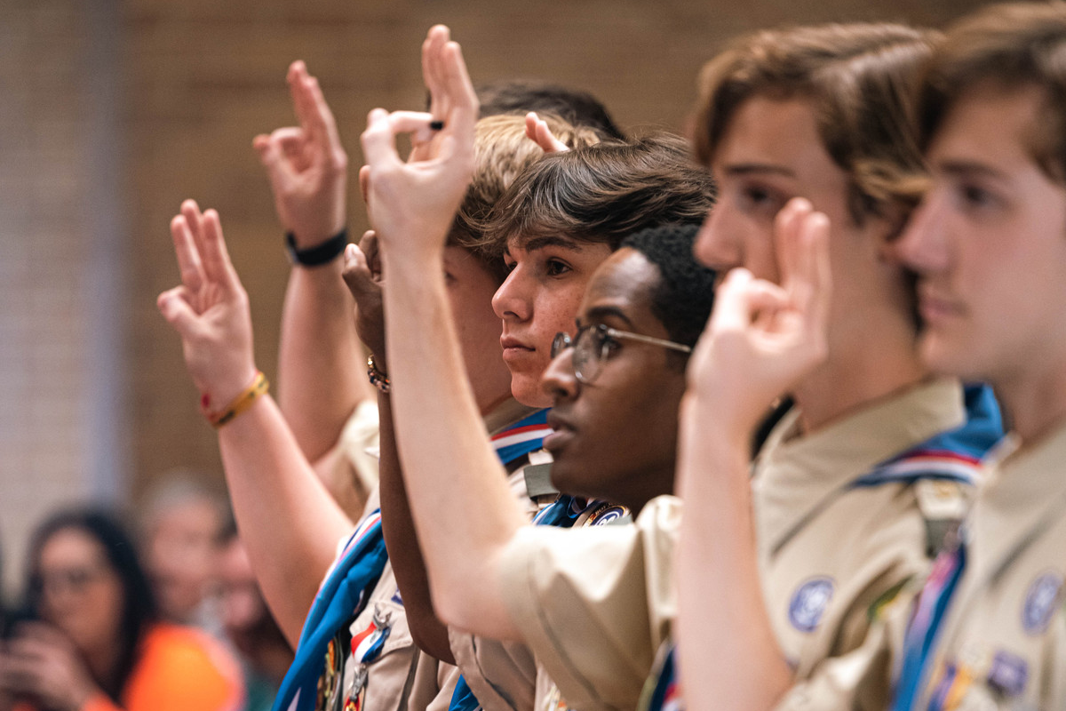 Achievements: 9 Scouts from same troop earn Eagle Scout status