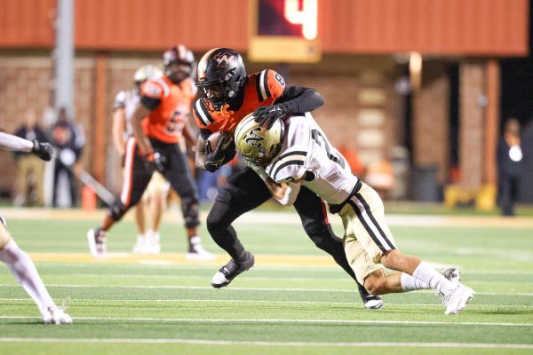 The Texas High Tigers sends the Nederland Bulldogs back to the dog house, defeating them in the first round of the playoffs. The Tigers travel to Longview, Texas on Nov. 22, 2024 to play Crandall High School in the second round of the Texas High School Football Playoffs.