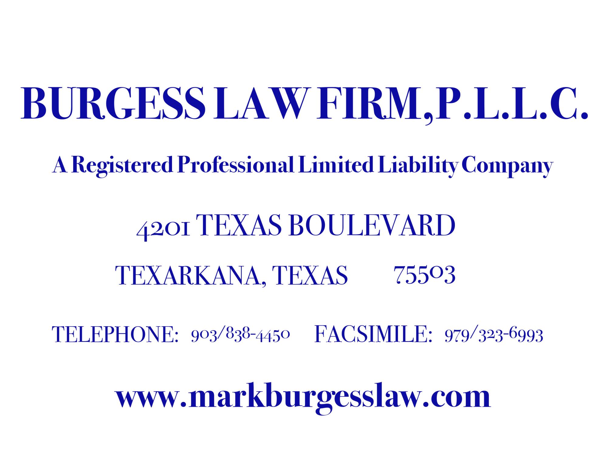 Burgess Law Firm