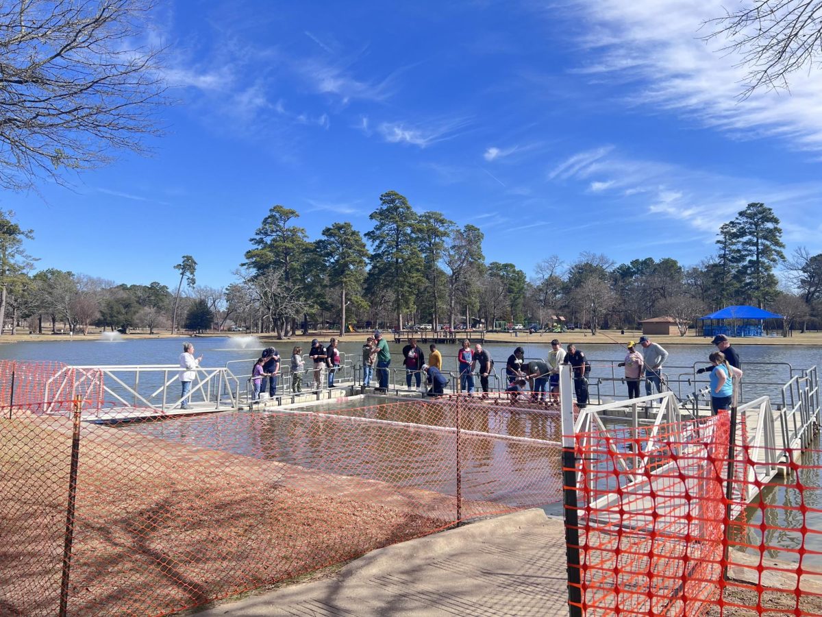 On Feb. 27, 2025, Texas High’s special needs population attended the 22nd Annual Fishing Derby, brought to the community by Texas Parks & Wildlife, Texarkana Area Fly Fishers, Texarkana Challenged Outdoorsmen and the City of Texarkana, Texas Park & Recreation Department. 